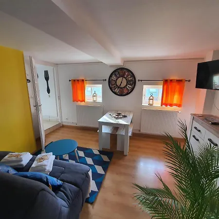Pika En Centre Ville Avec Parking 아파트 옹플뢰르